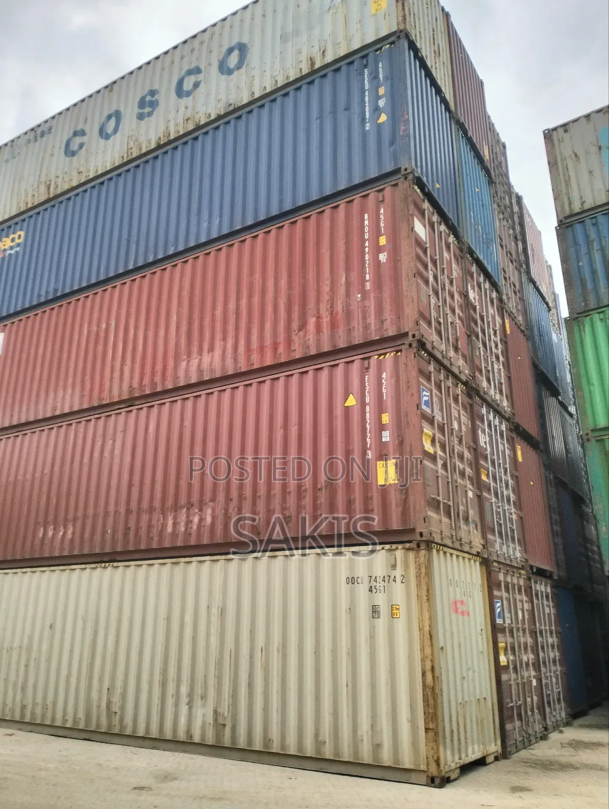 40ft High Cube Shipping Containers