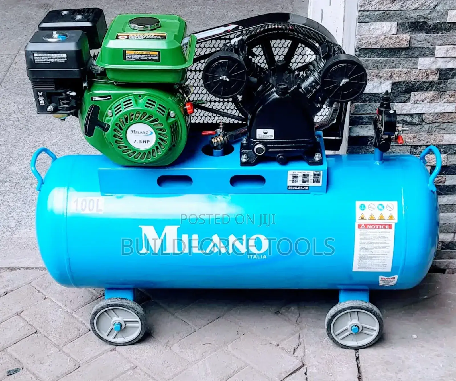 Milano Italia Compressor Petrol Driven