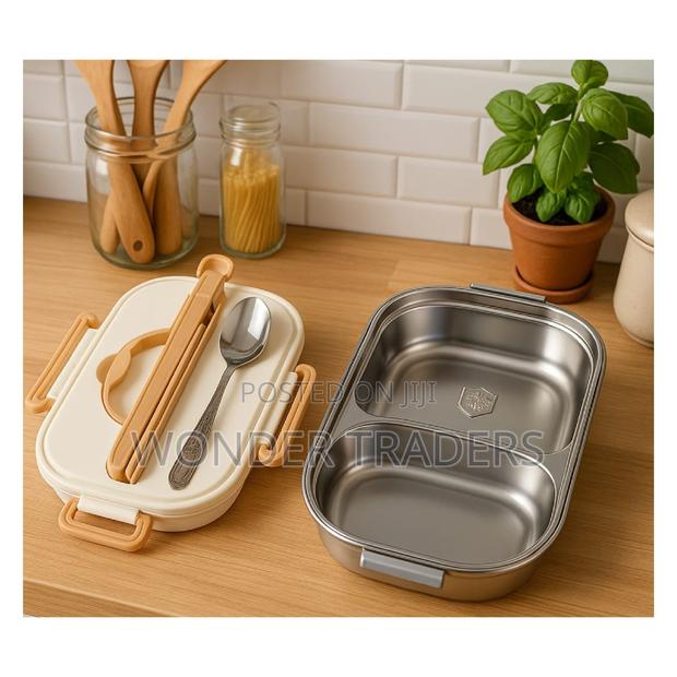 1200ml Stainless Steel Leak Proof Lunch Box - main view