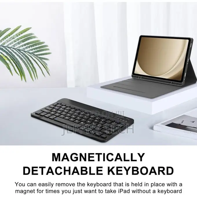 Keyboard Case for Samsung Galaxy Tab A9+ 11'', Slim Detacha