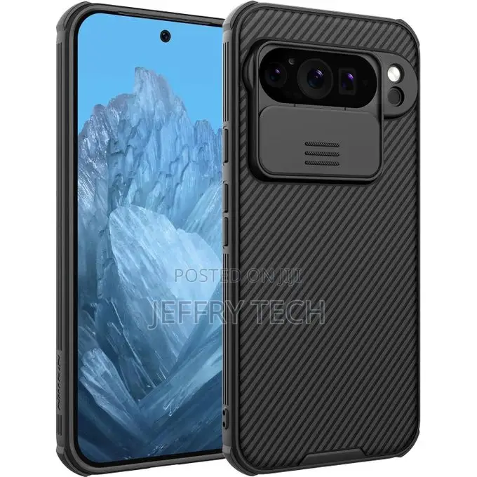 Nilkin Designed for Google Pixel 9 Pro Xl Case With Slide Ca