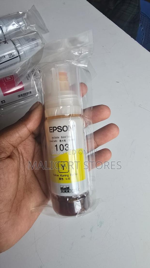 Epson 103 Ecotank Yellow Ink Bottle (65 Ml)