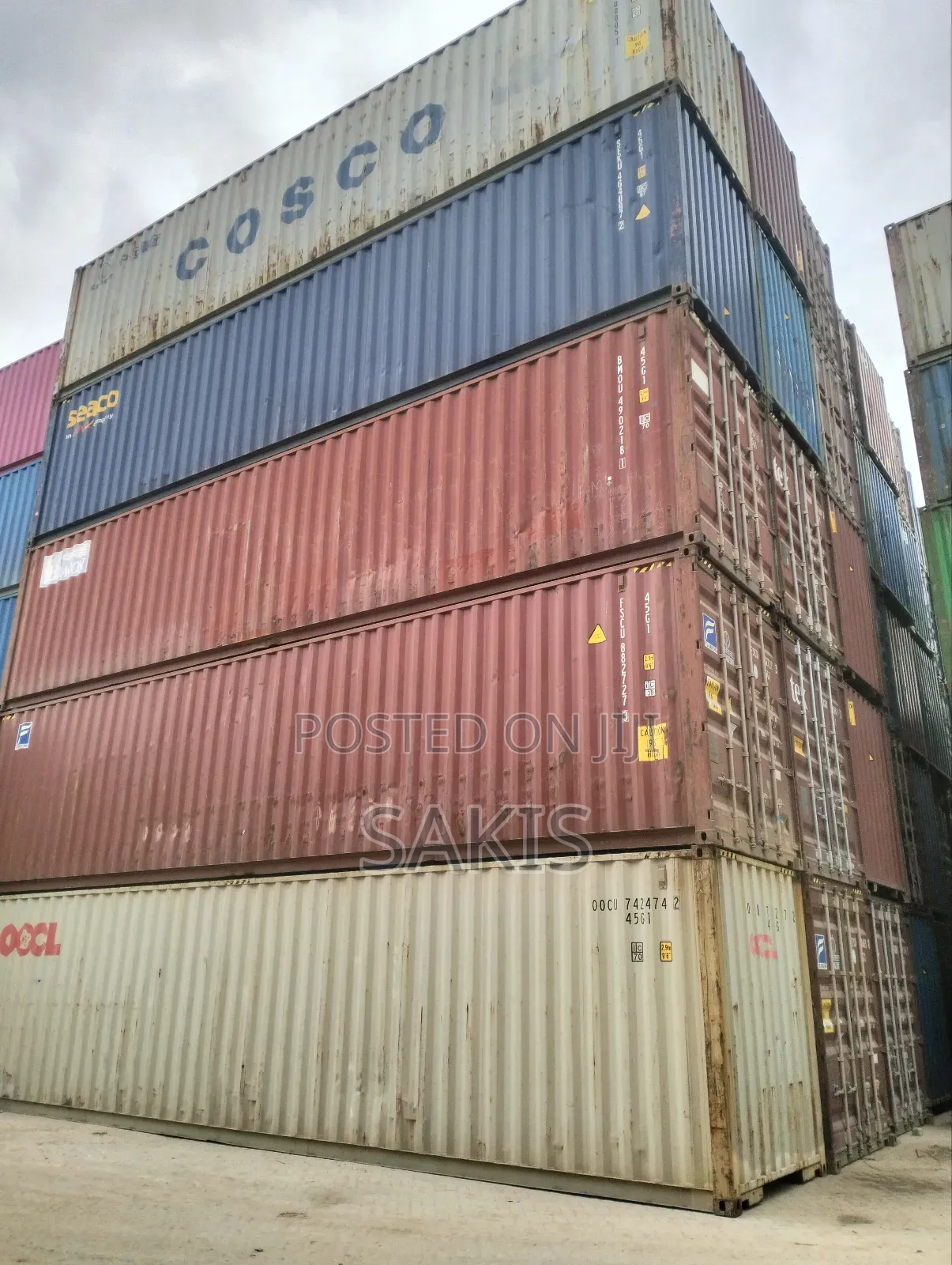 40ft High Cube Shipping Containers For Sale