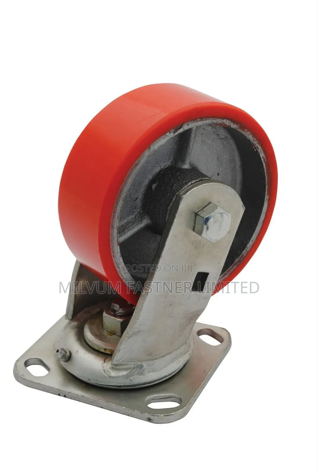 Pu Red Castor Wheels