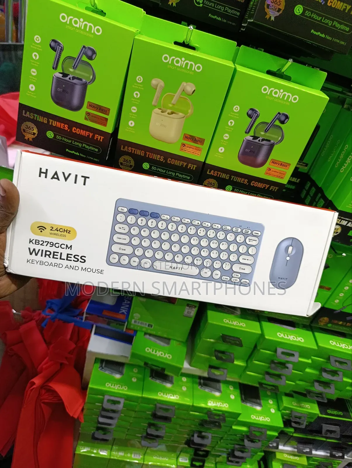 Havit Kb279gcm Wireless Keyboard Mouse