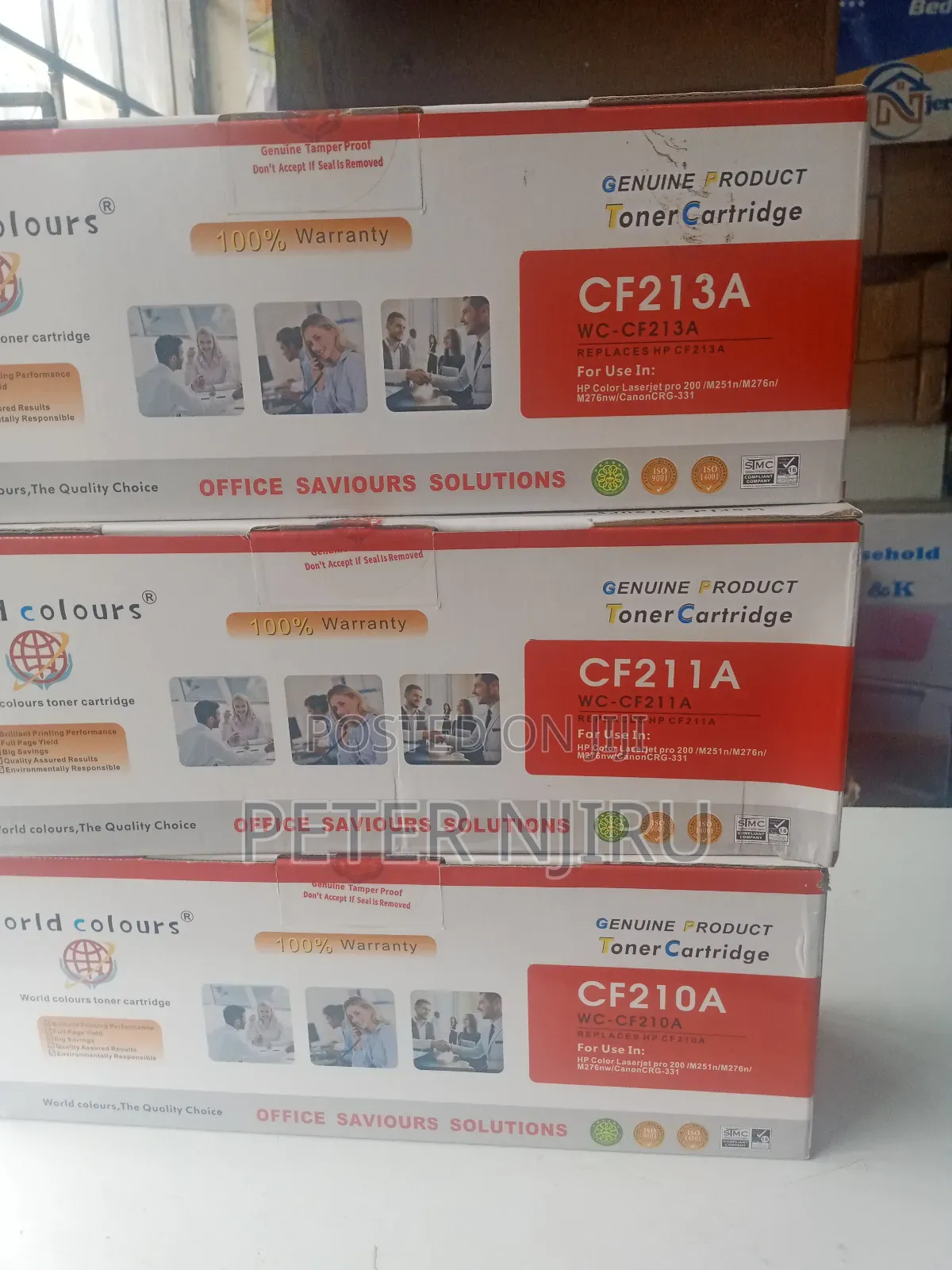 Hp 4color 131a Toner Cartridge (Cf210a/Cf211a/Cf212a/Cf213a)