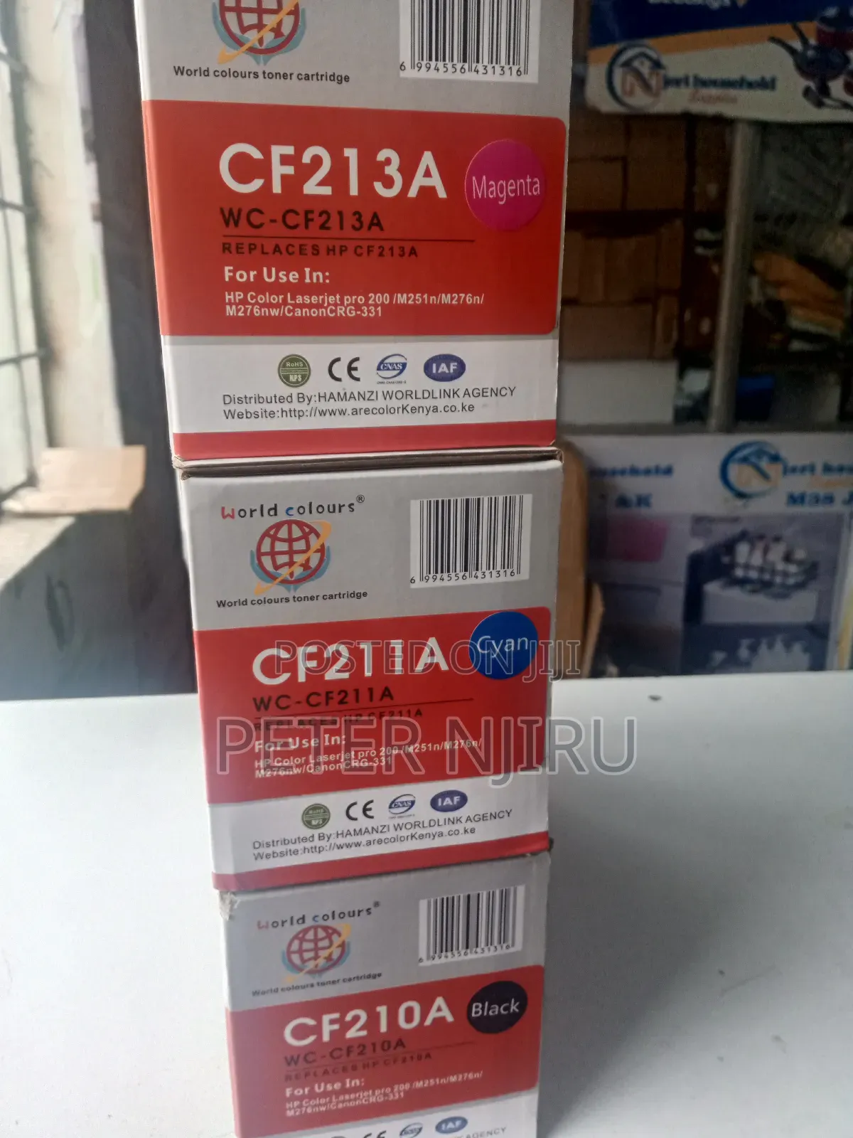 Hp 4color 131a Toner Cartridge (Cf210a/Cf211a/Cf212a/Cf213a)