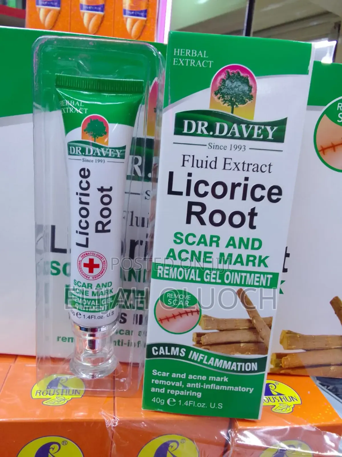 Licorice Root Scar and Acne Removal Gel Oinment