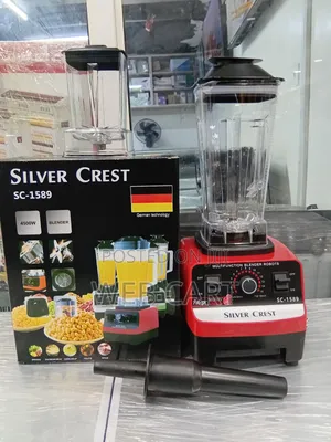 Silver Crest 2-in-1 High-Power Blender With Grinder