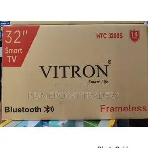 Vitron 32′′ Smart Android Frameless With Bluetooth Tv