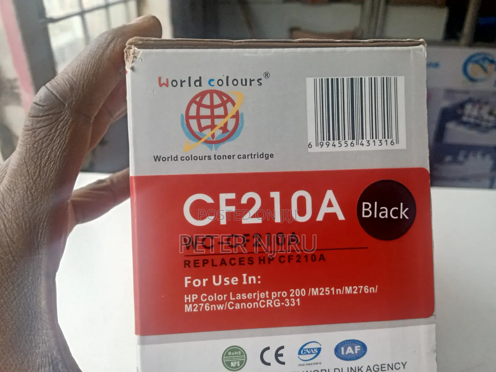Cf 210 Black Tonner Cartridge Available