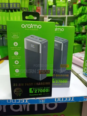 Oraimo Powernova Qf1 27000mah 22.5w Power Bank