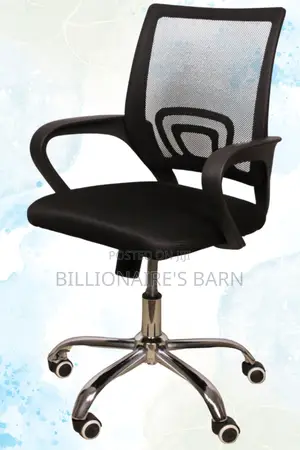 Secretarial Mesh Back Office Chair-Black