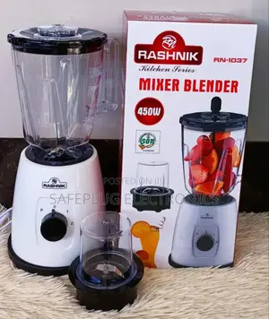 Rashnik Blender Grinder 2 in 1 – 450w Power