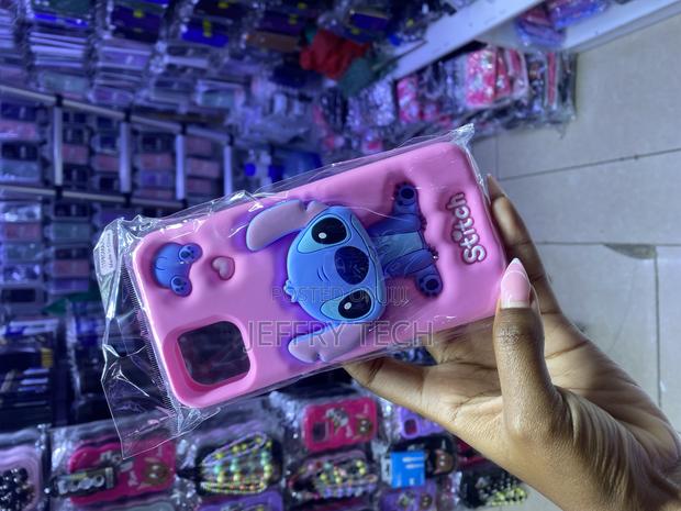 Fluffy Silicone Bear Case For Apple iPhone 11 Pro Max - thumbnail 3