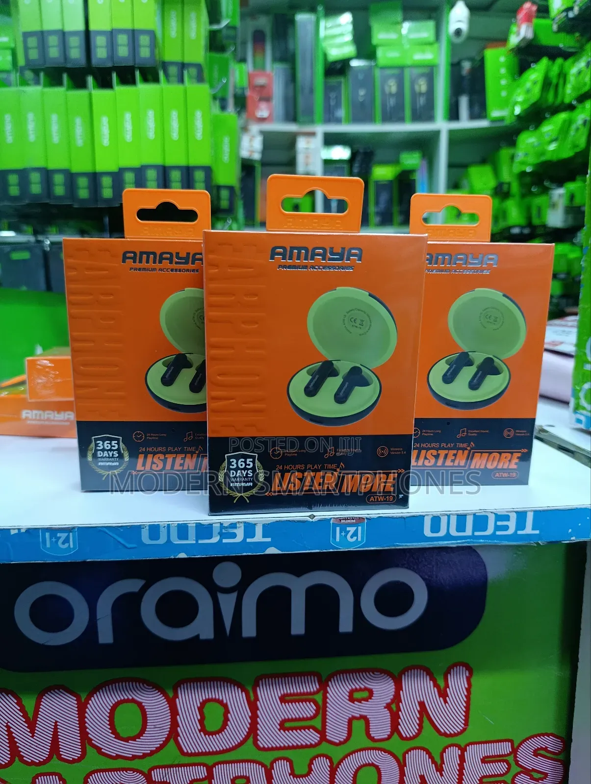 Atw-19 Earbuds 24hrs Play Time Bluetooth Earphones