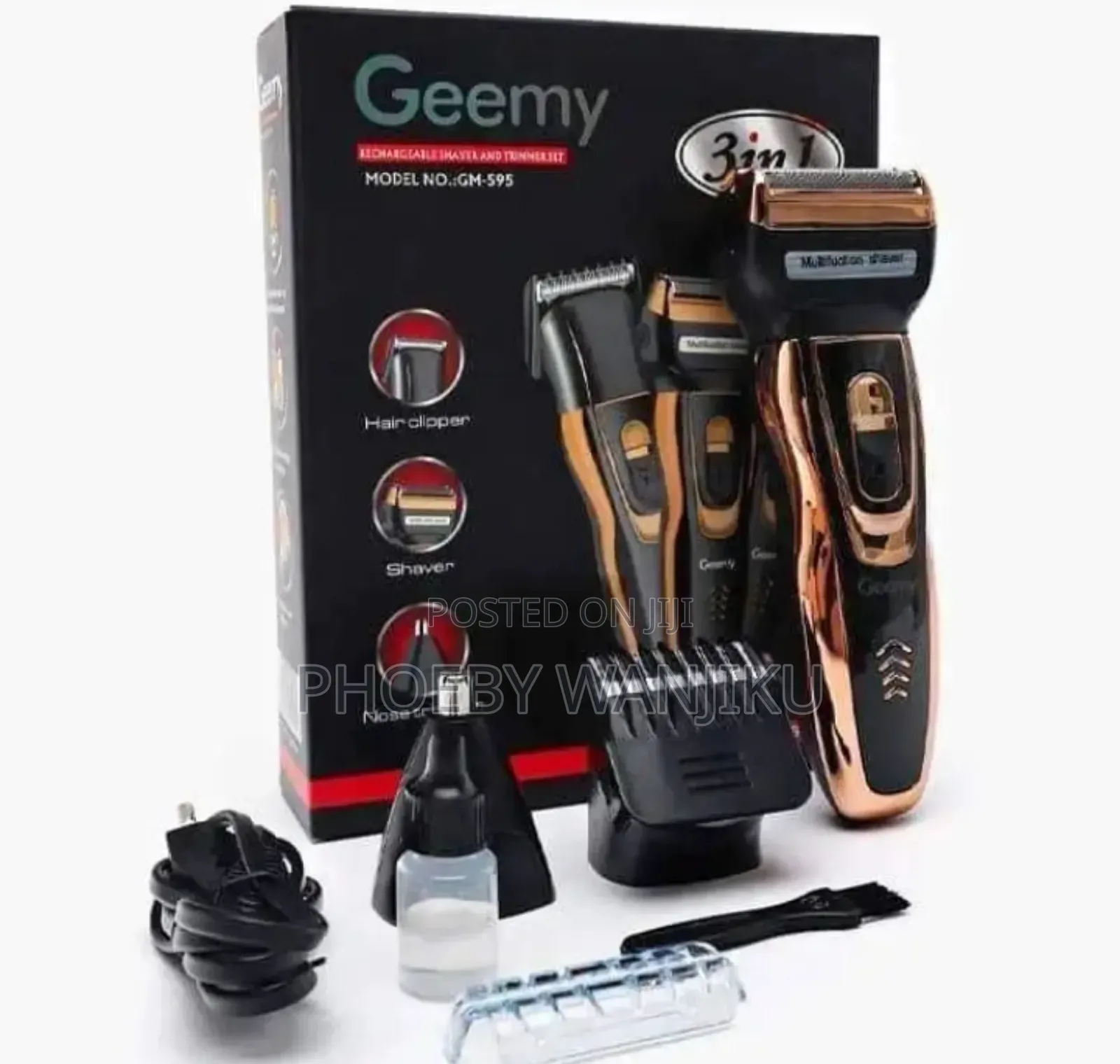 Easy Use Geemy 3in1 Shaver