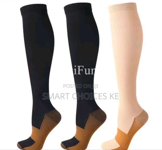 Sports Copper Compression Anti Fatigue Stocking