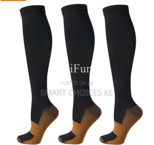 Sports Copper Compression Anti Fatigue Stocking - thumbnail 2