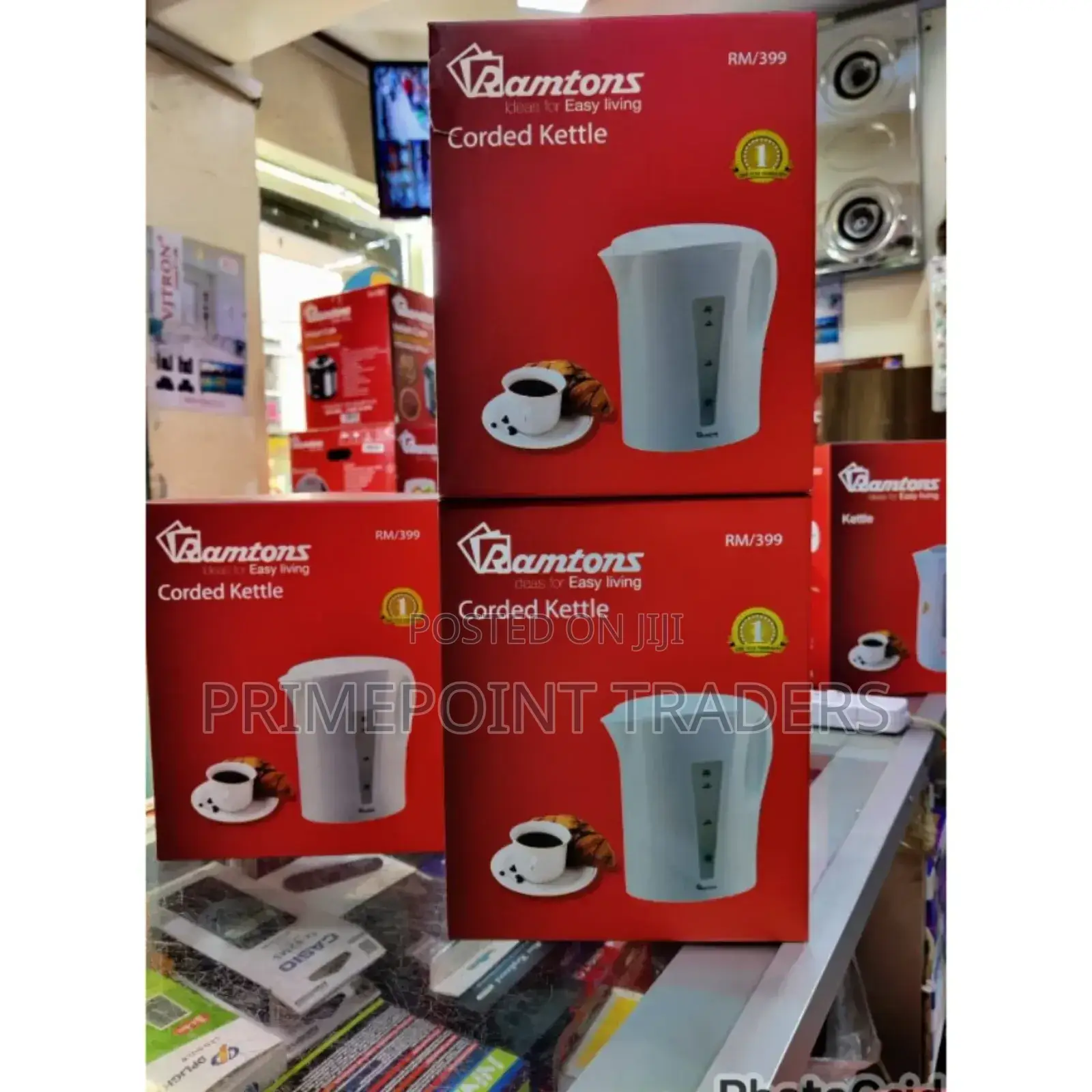 Ramtons Corded Kettle 1.7litres Rm399