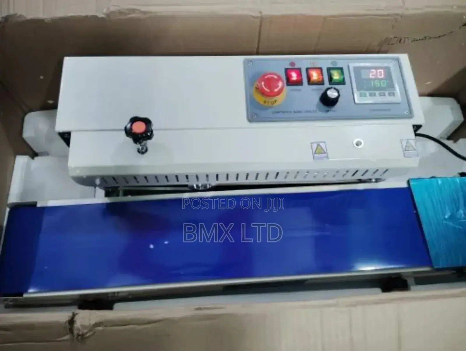 Continuous Motion Heat Seal System for Plastic Packaging