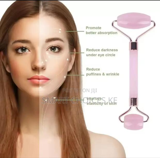 *3in1 Natural Stone Derma Facial Jade Roller Massager - thumbnail 8