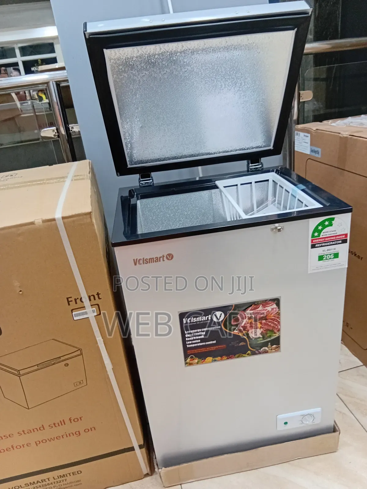 Volsmart 110 Litres Deep Freezer