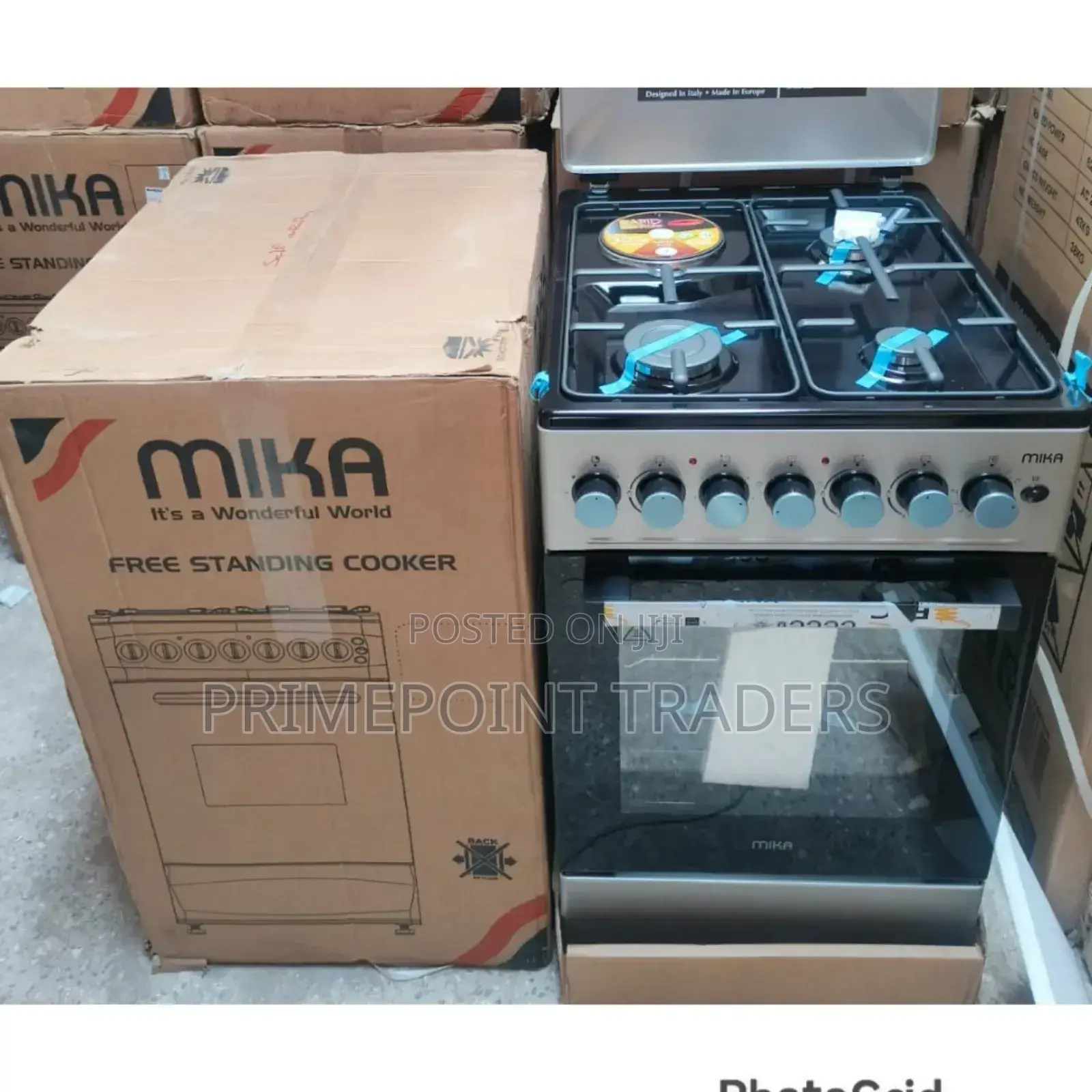 Mika 3+1 50*60 Standing Cooker✓