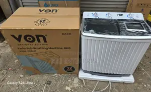 Brand New Von 8kg VWM-08ahk Washing Machine, (1yr Wrty)