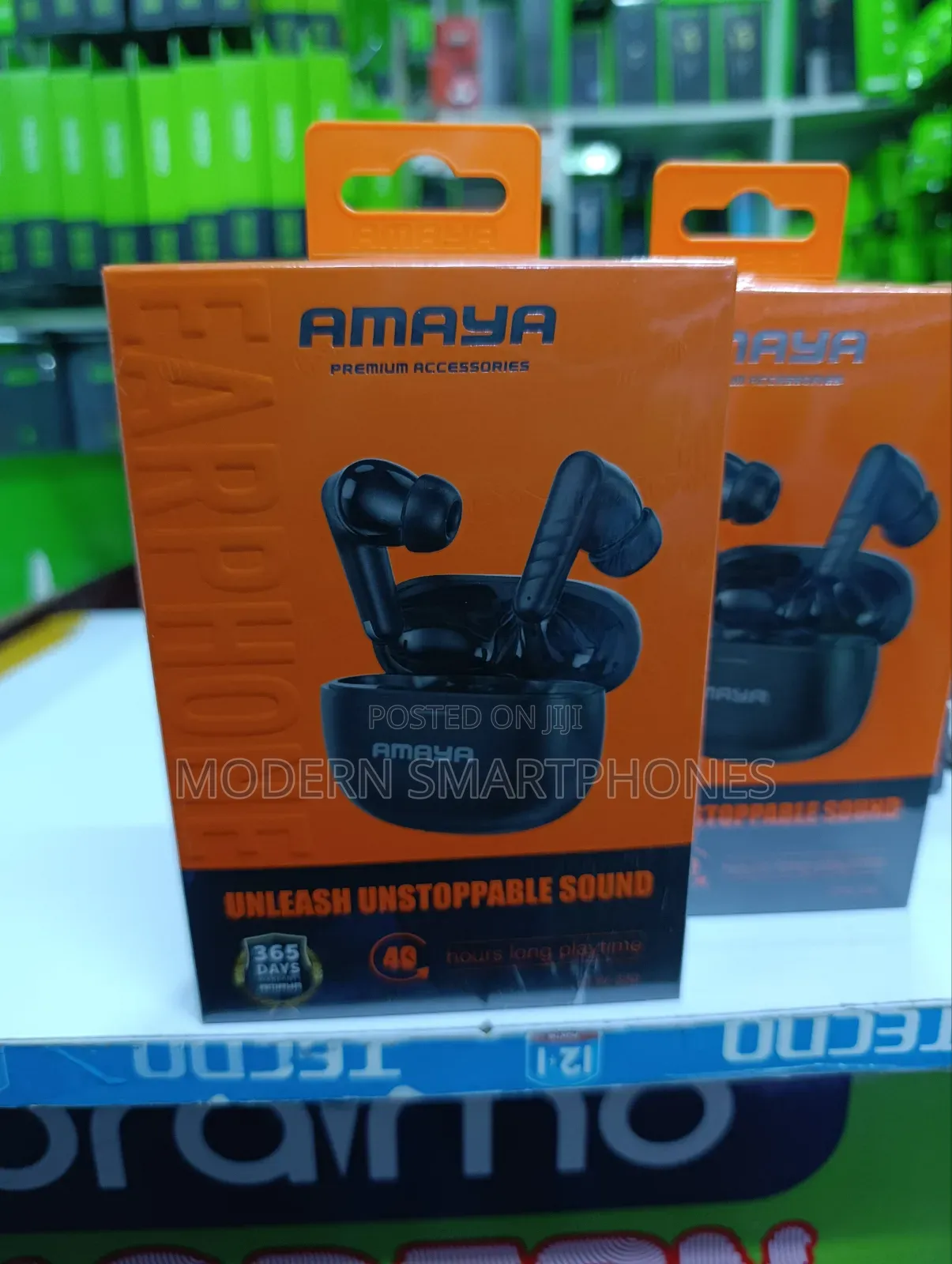 Amaya Atw 330 40hrs Long Play Time Bluetooth Earphones