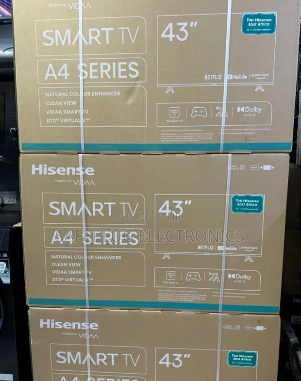 Hisense 43” A4 Smart Tv Full Hd – Restocked Now - main view