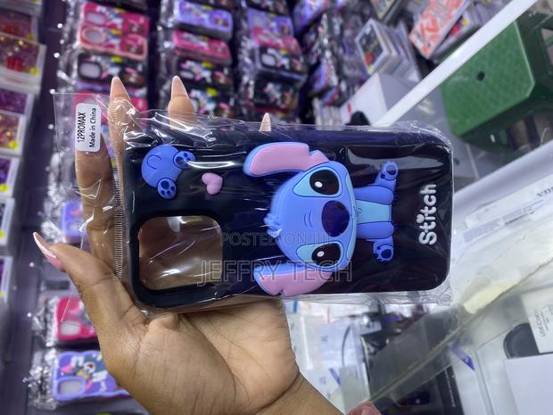 Kawaii Phone Cases to iPhone 12 Pro Max Silicon Bear Case - main view