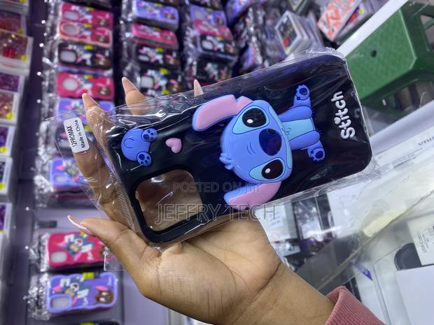 Kawaii Phone Cases to iPhone 12 Pro Max Silicon Bear Case - thumbnail 3