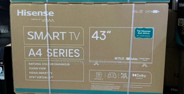 Hisense 43” A4 Smart Tv Full Hd – Restocked Now - thumbnail 3