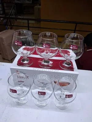 Set of 6pcs Cognac Glasses 330ml