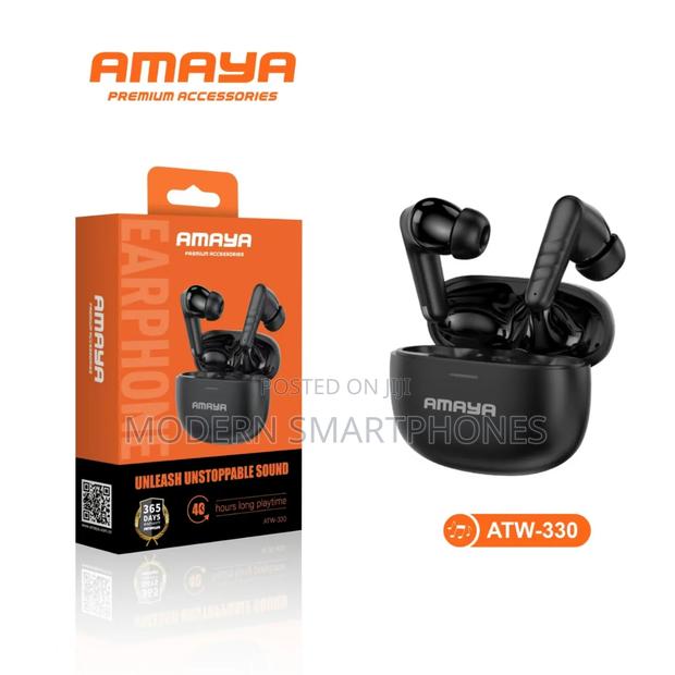 Amaya Atw 330 Wireless Bluetooth Earphone 40hrs Play Time - main view