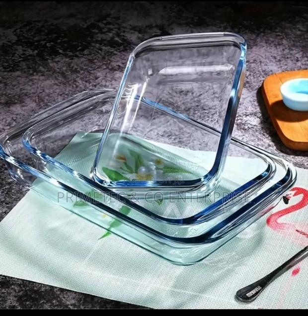 3in1 Glass Baking Tins
