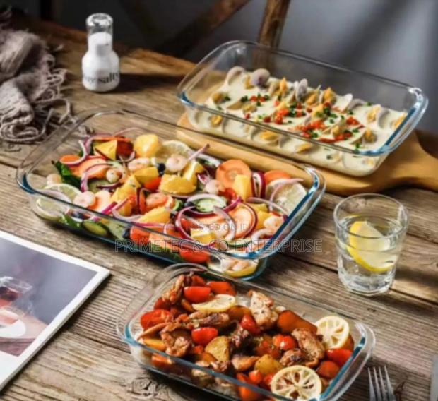 3in1 Glass Baking Tins - thumbnail 2
