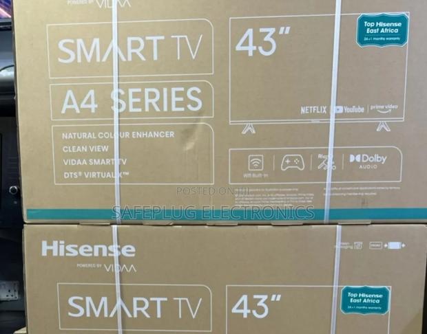 Hisense 43" A4 Series Smart Tv – Full Hd Clarity - main view