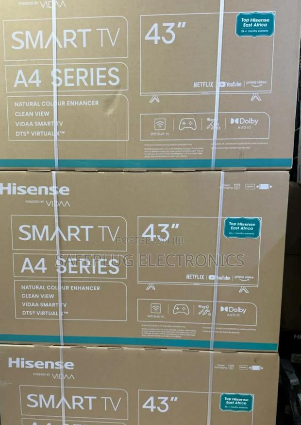 Hisense 43” Smart Tv A4 – Full Hd, Wi-Fi Enabled - main view