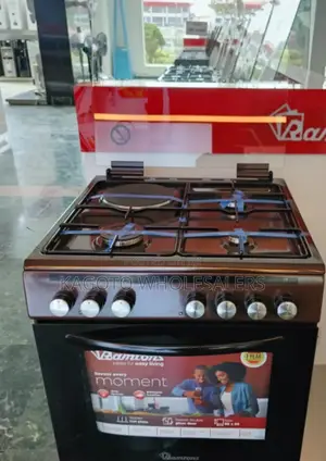 Ramtons Standing Cooker 60*60cm. 3g+1e R(Brown) Rm/3g