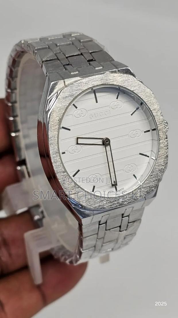 Gucci Ladies Stainless Steel Adjustable Strap