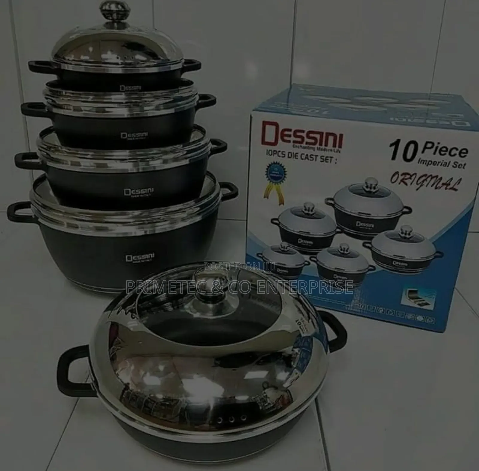 10 PCS Desini Cookware Set.