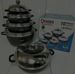 10 PCS Desini Cookware Set.