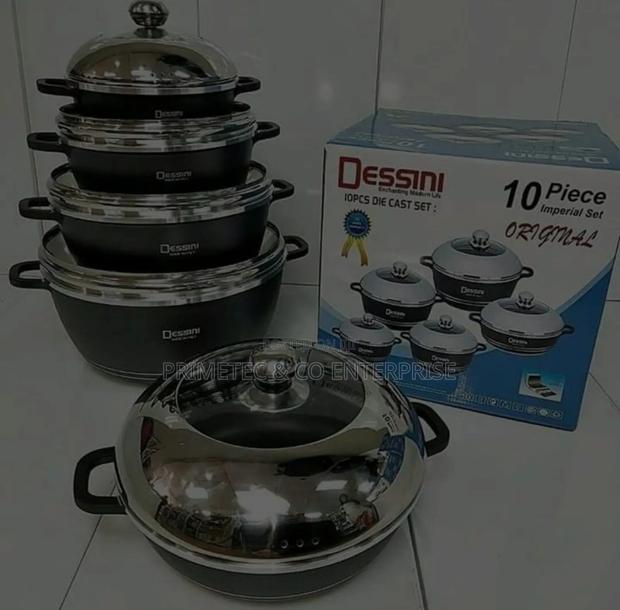 10 PCS Desini Cookware Set.