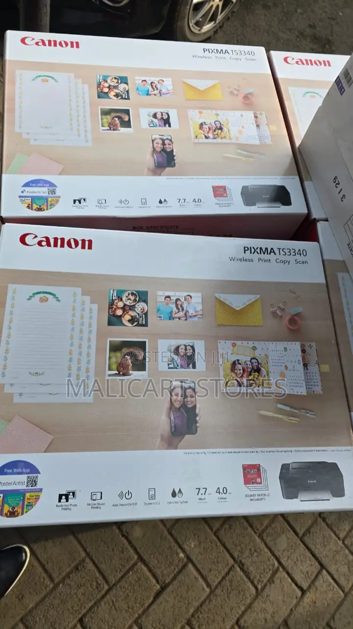 Canon Pixma Ts3340 Wireless All In One Printer