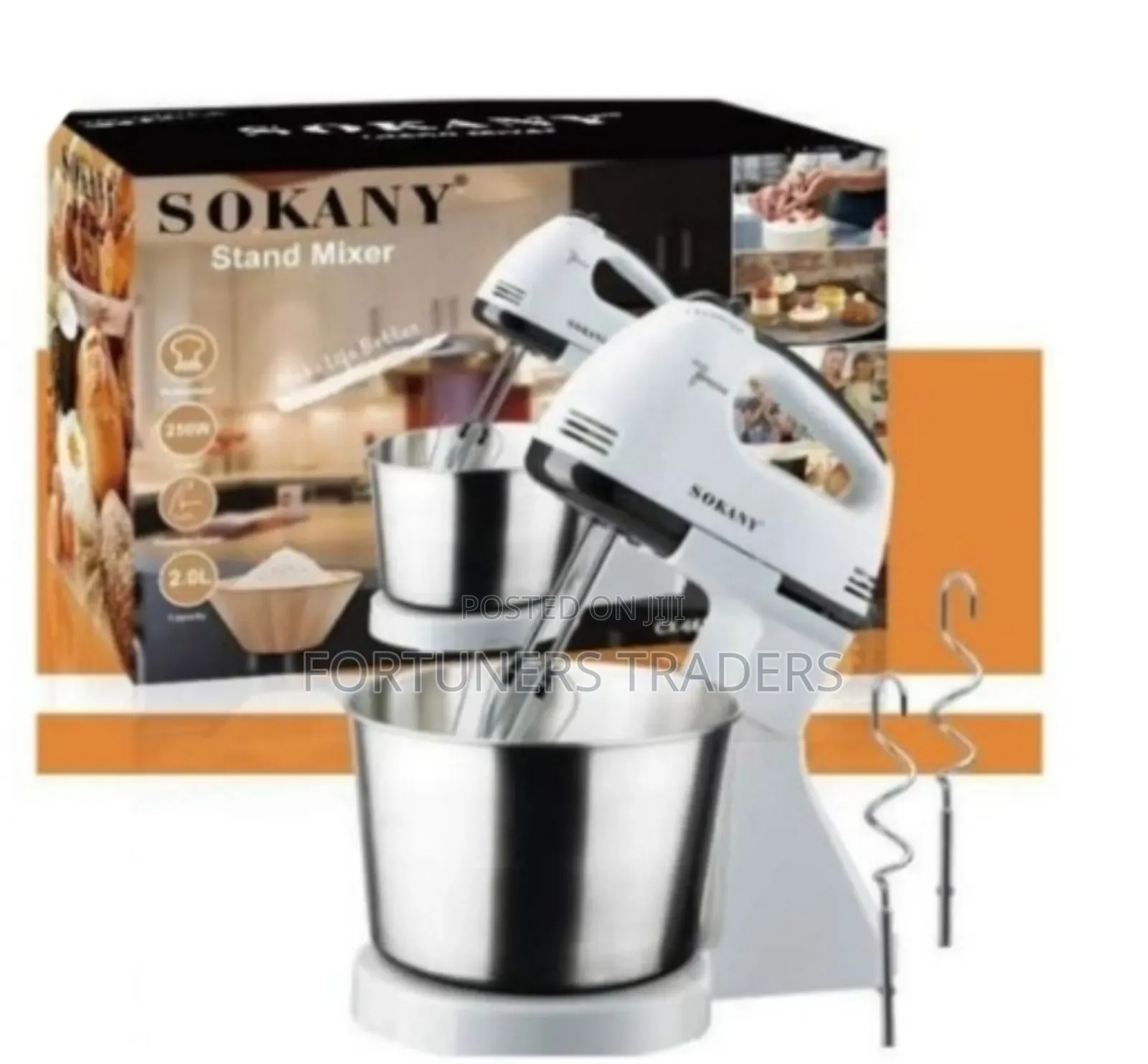 Sokany Stand Mixer With a 2l Litres Bowl