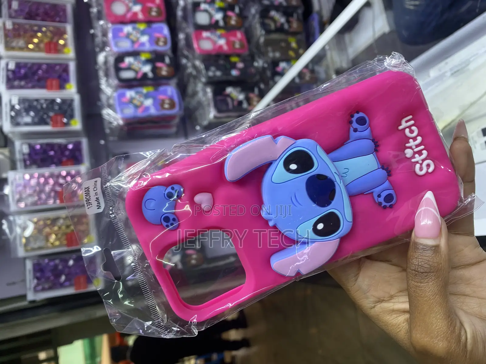 Jiatay iPhone 13 Pro Max Fun Cartoon Teddy Bear Case