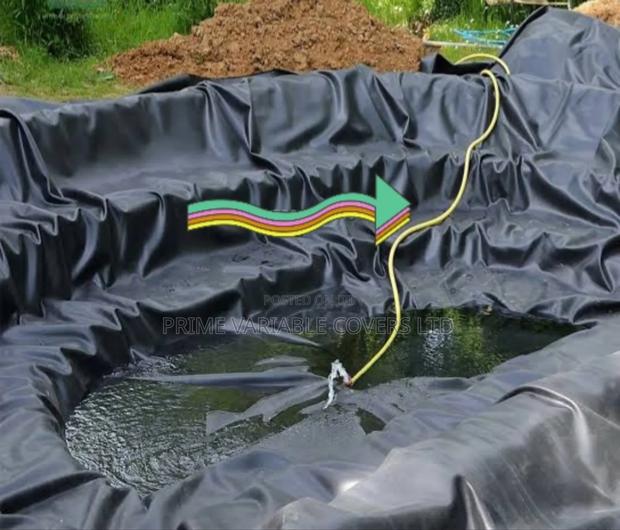 Dam Liners Aids in Water Reservation for Use Irrigation - main view