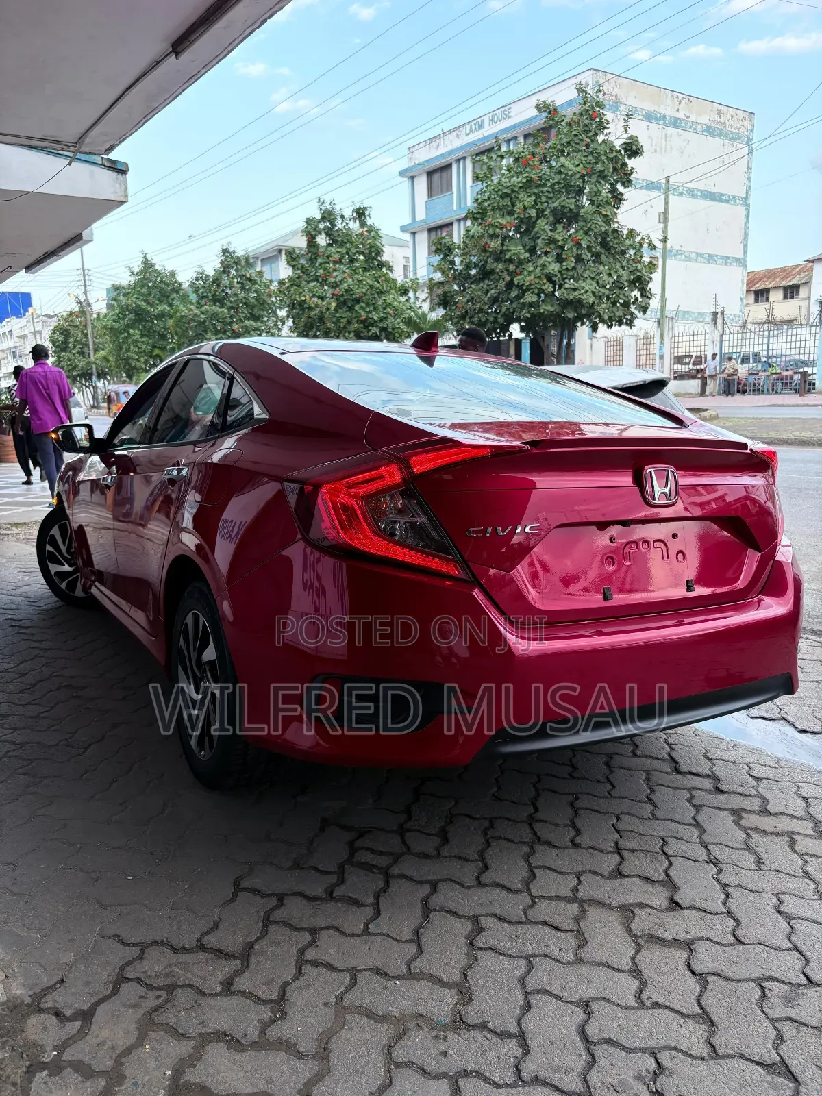 Honda Civic EX-T Sedan 2018 Red